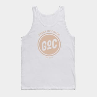 Ivory Geek of Color Tank Top